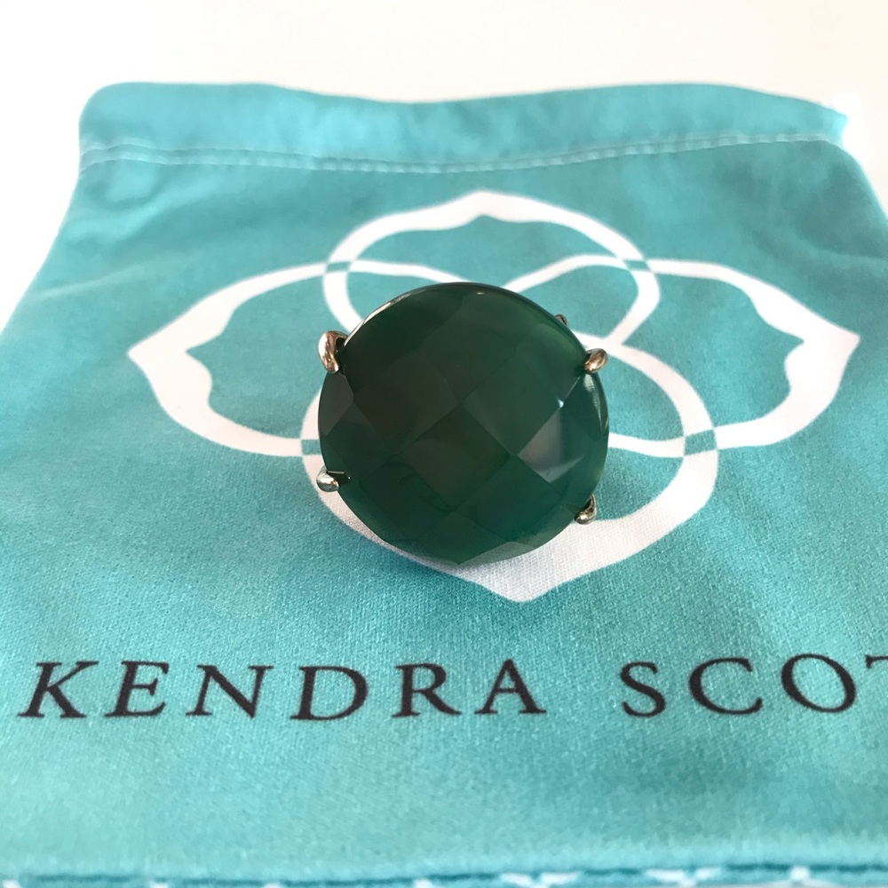 [Kendra Scott] Green Statement Ring